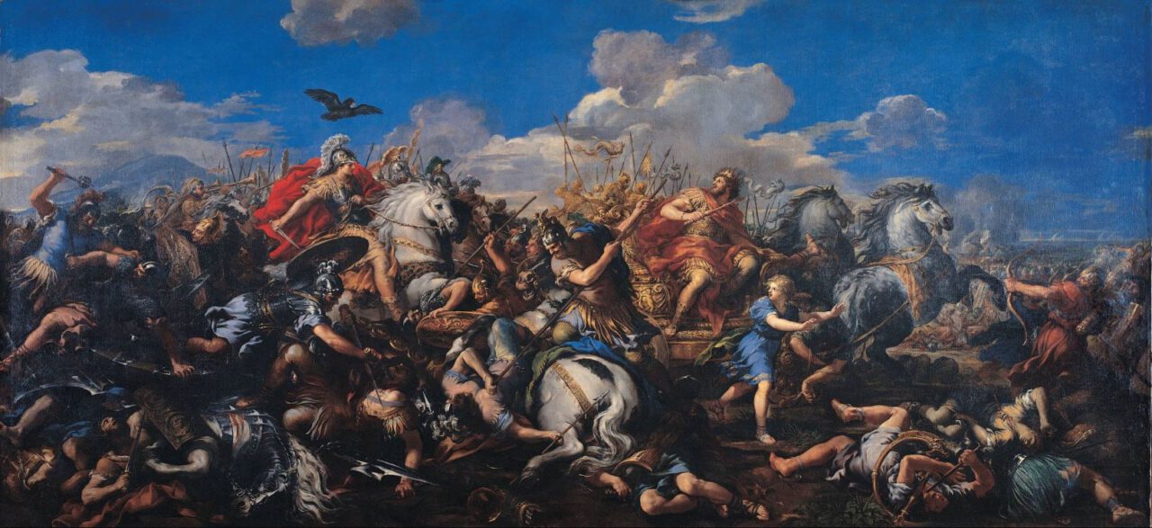 Una Vittoriosa Battaglia Di Cesare In Gallia